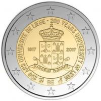 Belgium 2 euro coin 2017 /"University of Gent/" UNC